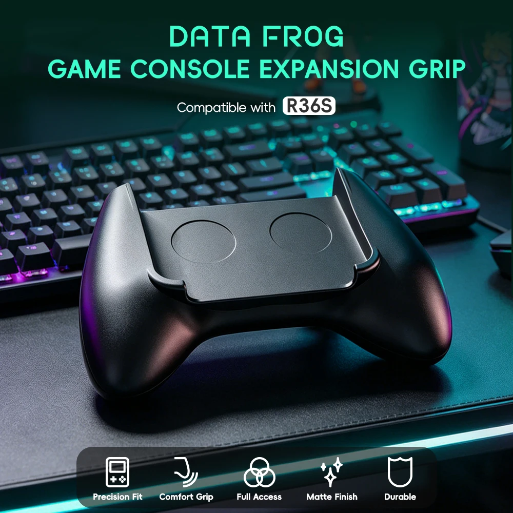 Essential Gaming Accessories - 데이터 프로그 R36S 그립 액세서리, 간편하게