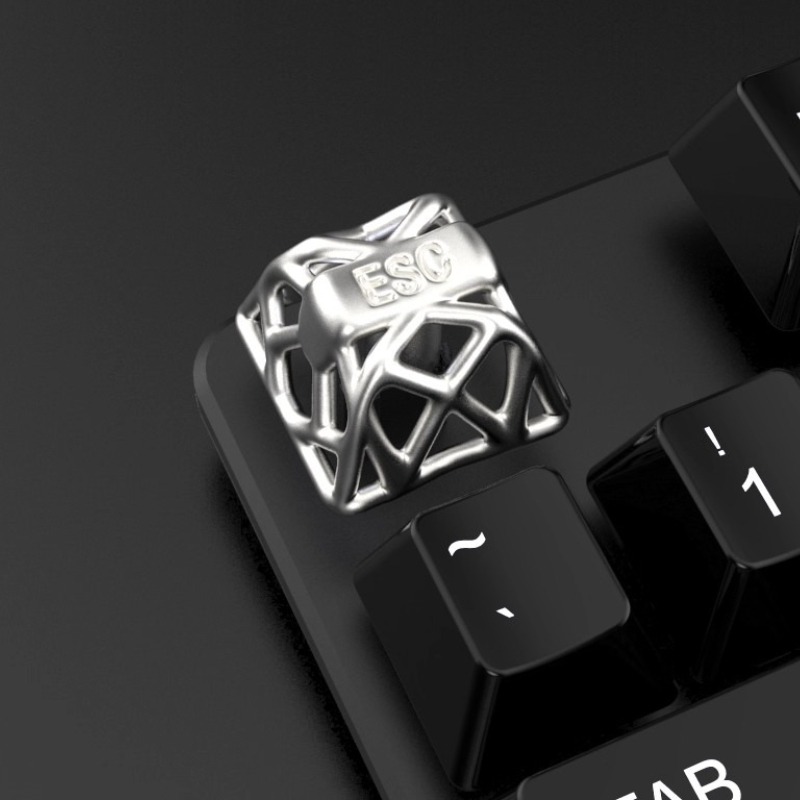 Gaming Accessories To 3D Print - 해골 테마 장인 키 캡 간단한