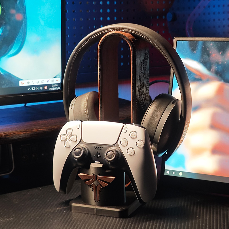 Gaming Accessories Desktop - 핸들 이어폰 스탠드 젤다 애니메이션 테마