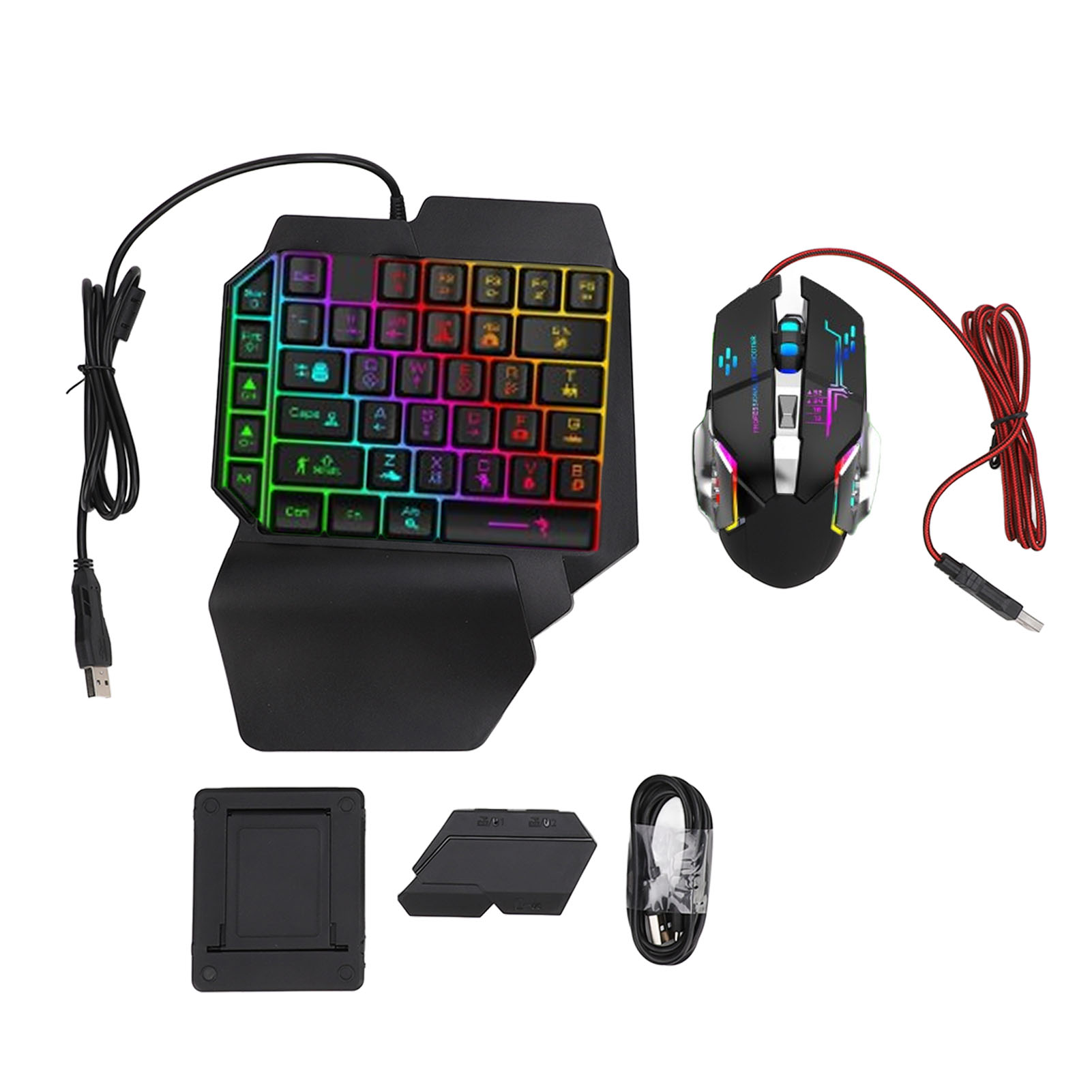 Gaming Accessories Phone - 키보드 마우스 변환기 세트 반응형 한