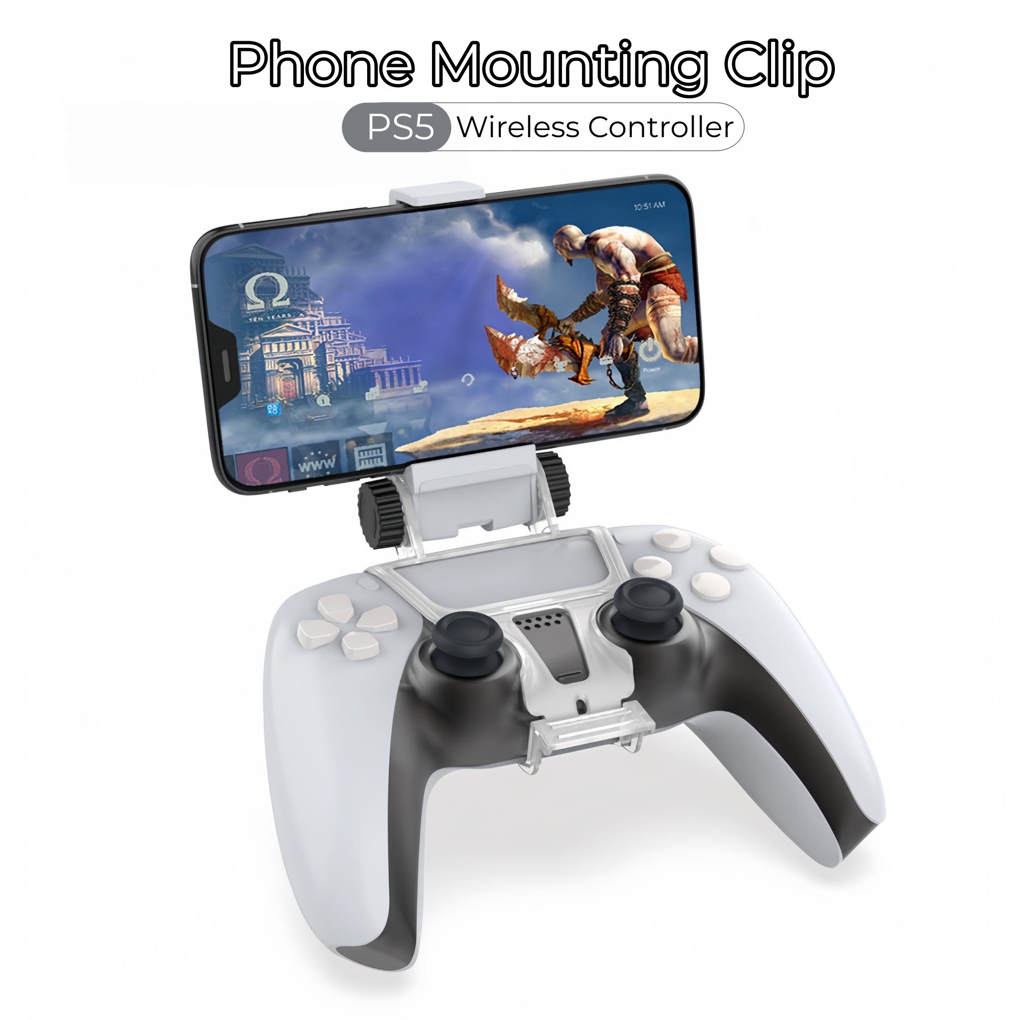 Gaming Accessories Phone - PS5 DualSense 무선 컨트롤러용 각도 조절