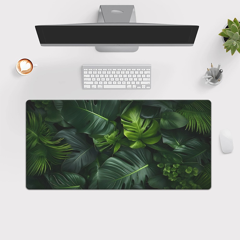 Essential Gaming Accessories - 기린 무늬 식물 디자인의 미끄럼 방지
