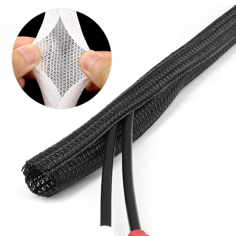 Cable Sleeve Braided - 절연 편조 케이블 슬리브 PET 나일론