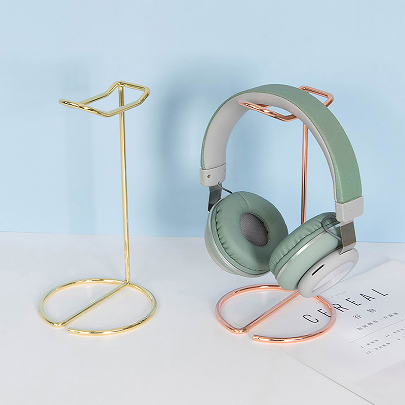 Gaming Set Accessories - 다리미 라인 헤드폰 스탠드 금속 지지대