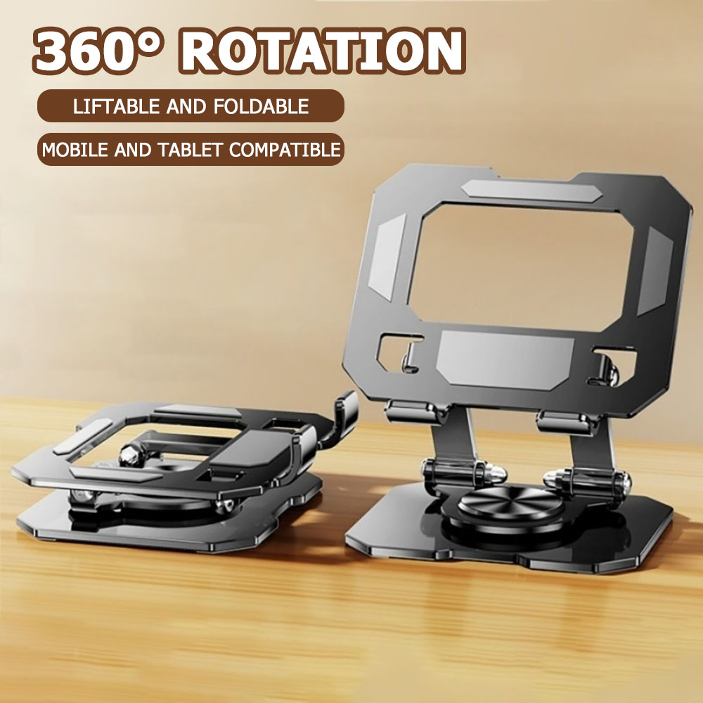 Essential Gaming Accessories - 360도 회전 태블릿/폰 거치대, 조절 가능한