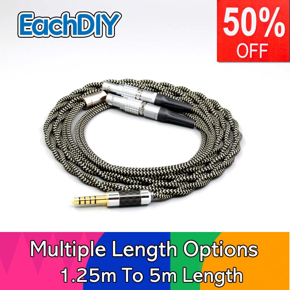 Cable Sleeve Braided - 2 코어 2.8mm Litz OFC 이어폰