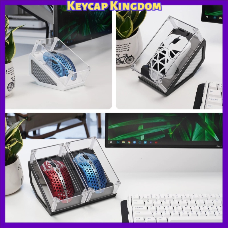새로운 투명 아크릴 3D 프린팅 마우스 먼지 커버 및  - Gaming Accessories To 3D Print 리뷰 및 가격