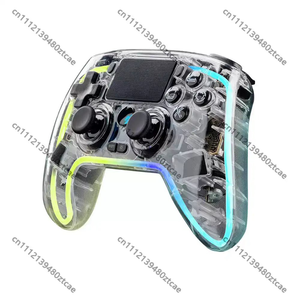 투명한 무선 게임 컨트롤러 게임 게임패드 PC 게임 콘 - Gaming Hardware And Accessories 리뷰 및 가격
