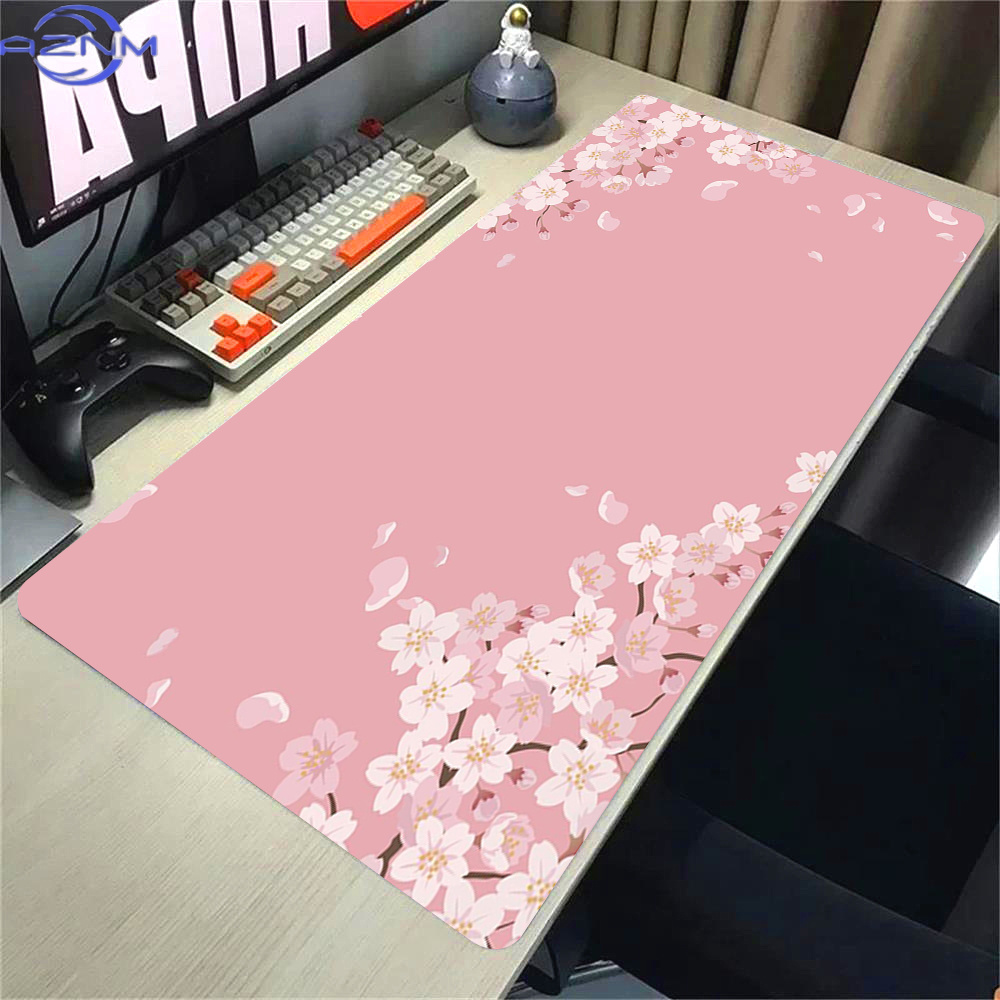 핑크 사쿠라 애니메이션 마우스 패드 풍경 게임용 마우스 - Gaming Accessories Pink 리뷰 및 가격