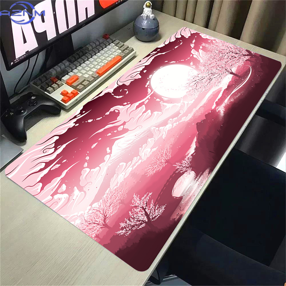 핑크 사쿠라 애니메이션 마우스 패드 풍경 게임용 마우스 - Gaming Accessories Pink 리뷰 및 가격