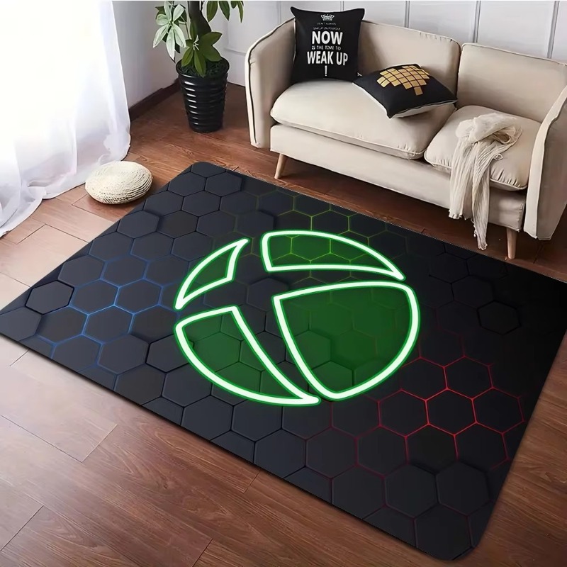 Xbox 게임 카펫 거실 세탁 가능 바닥 라운지 대형  - Gaming Accessories Boys 리뷰 및 가격