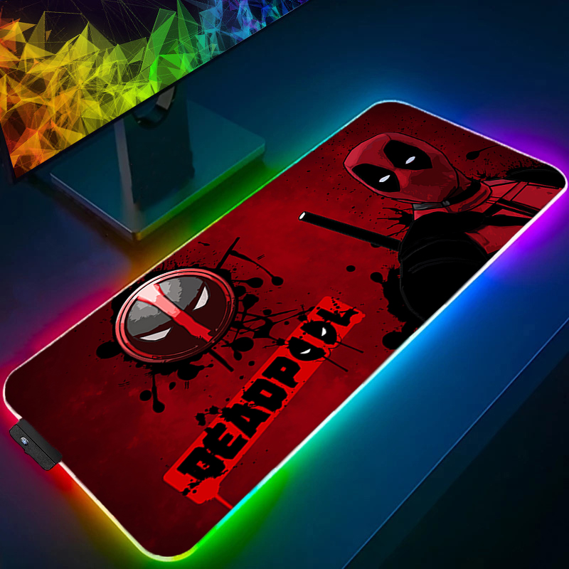 LED 마우스 패드 게임용 백라이트 락 엣지 애니메이션 - Gaming Accessories Desktop 리뷰 및 가격