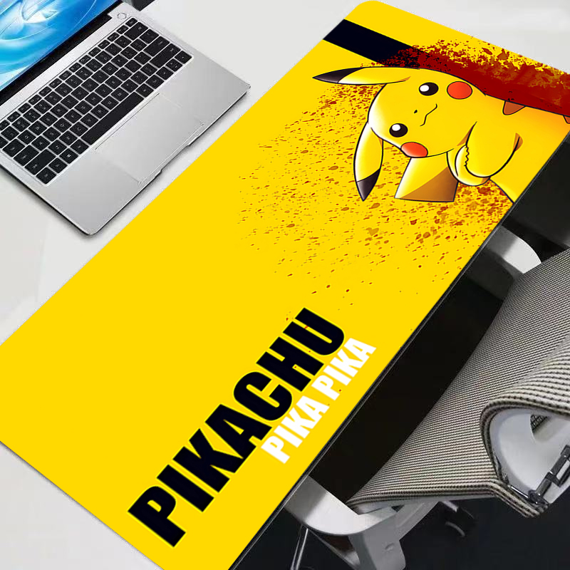 마우스 패드 대형 P-Pikachu 고무 PC 컴퓨터  - Gaming Accessories Desktop 리뷰 및 가격