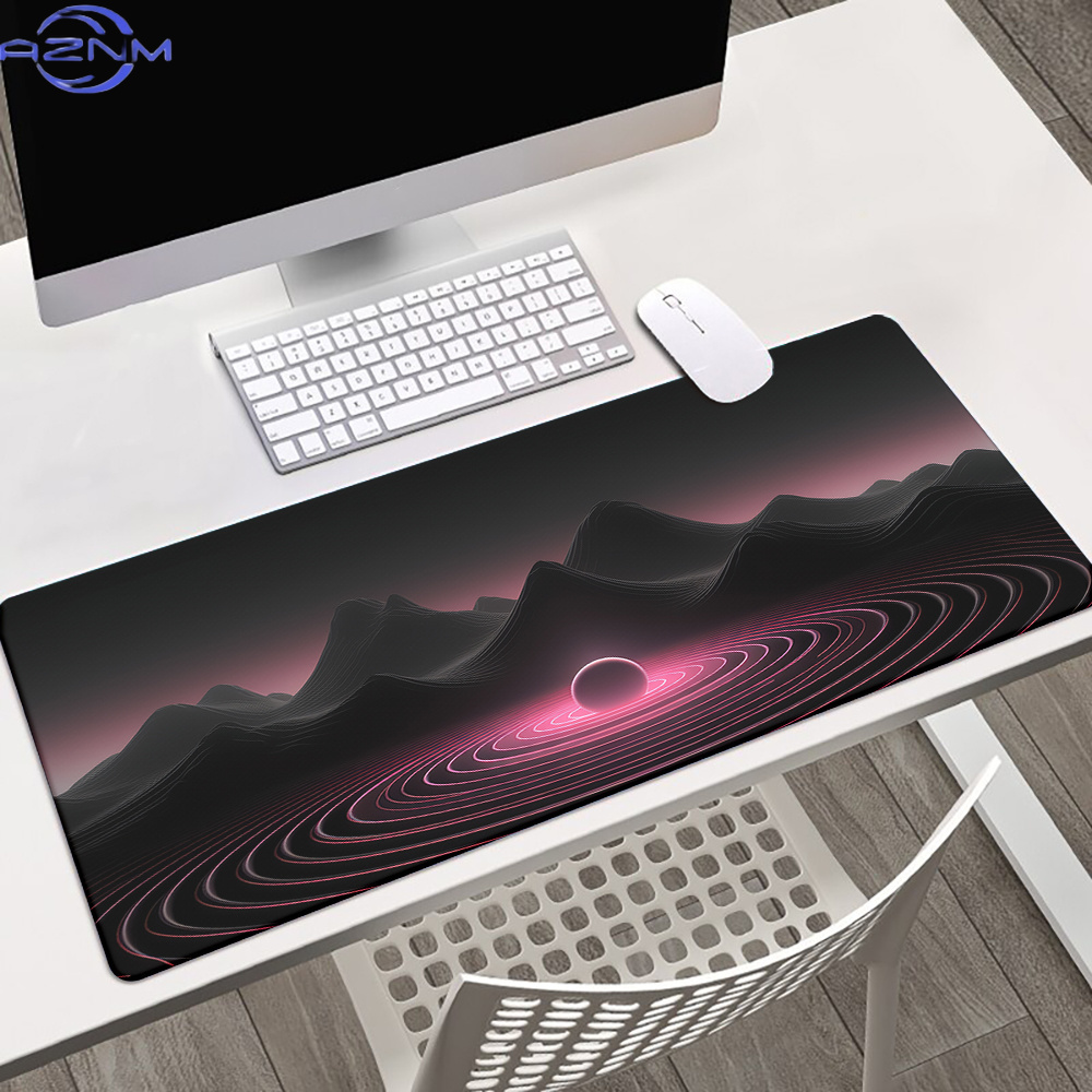 1pc 핑크 뮤직 웨이브 아이디어 마우스패드, 사무실  - Gaming Accessories Ideas 리뷰 및 가격