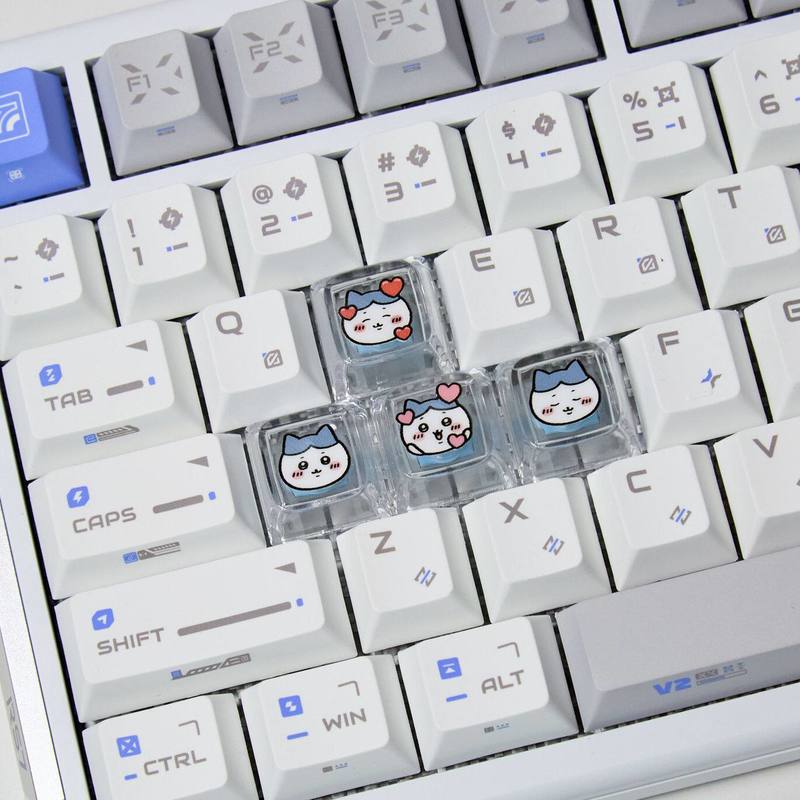 Chiikawa 4 Pcs 수제 투명 Pc 백라이트 맞 - Gaming Accessories For Room 리뷰 및 가격