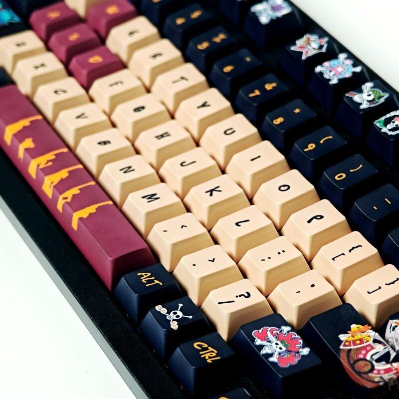 반다이 원피스 몽키 D. 루피 키캡 세트 PBT 염료승 - Gaming Set Accessories 리뷰 및 가격
