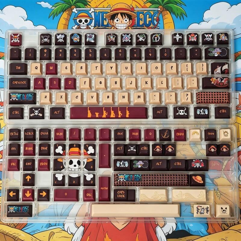 반다이 원피스 몽키 D. 루피 키캡 세트 PBT 염료승 - Gaming Set Accessories 리뷰 및 가격