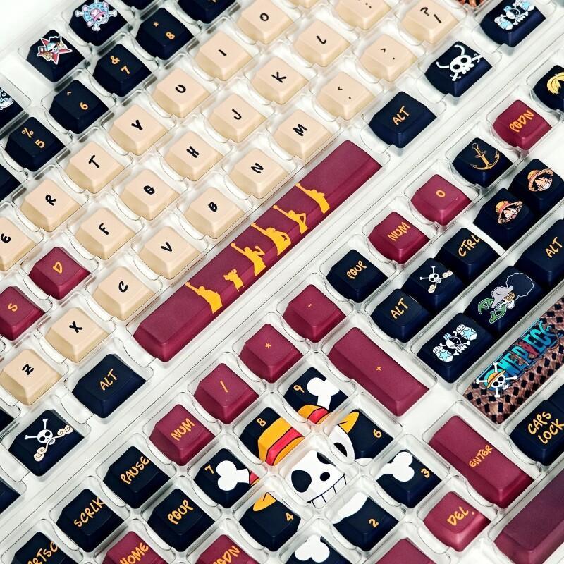 반다이 원피스 몽키 D. 루피 키캡 세트 PBT 염료승 - Gaming Set Accessories 리뷰 및 가격