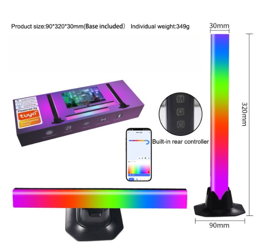 음악 동기화 LED 스트립, 사운드 컨트롤 무드등, 몰 - Essential Gaming Accessories 리뷰 및 가격